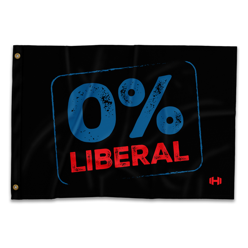 0% Liberal Flag