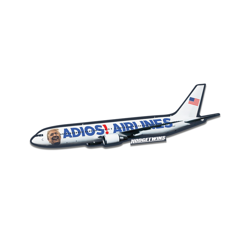 Adios Airlines Decal