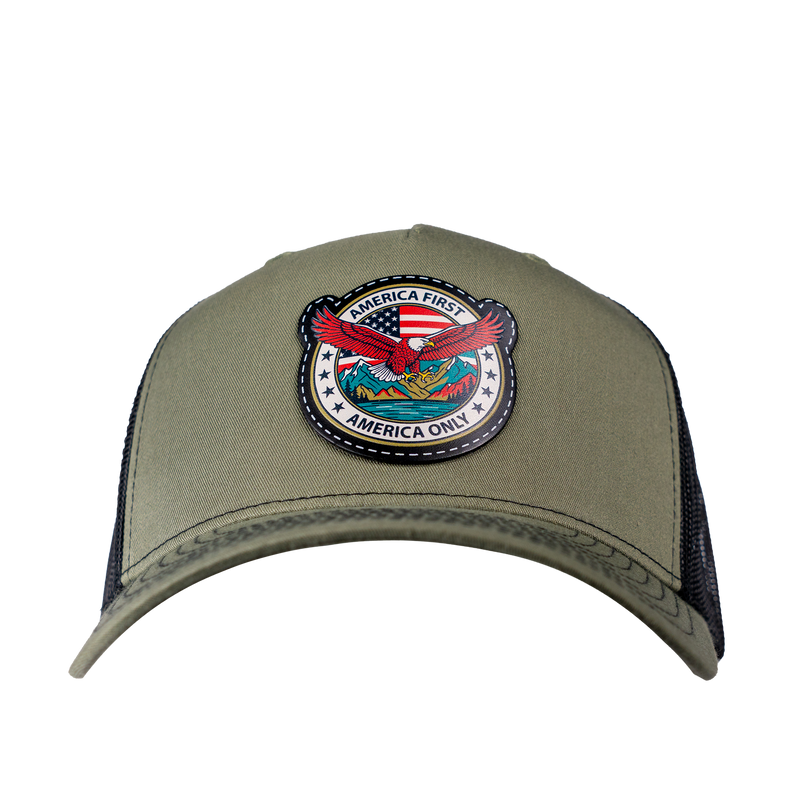 America First Eagle Trucker Hat