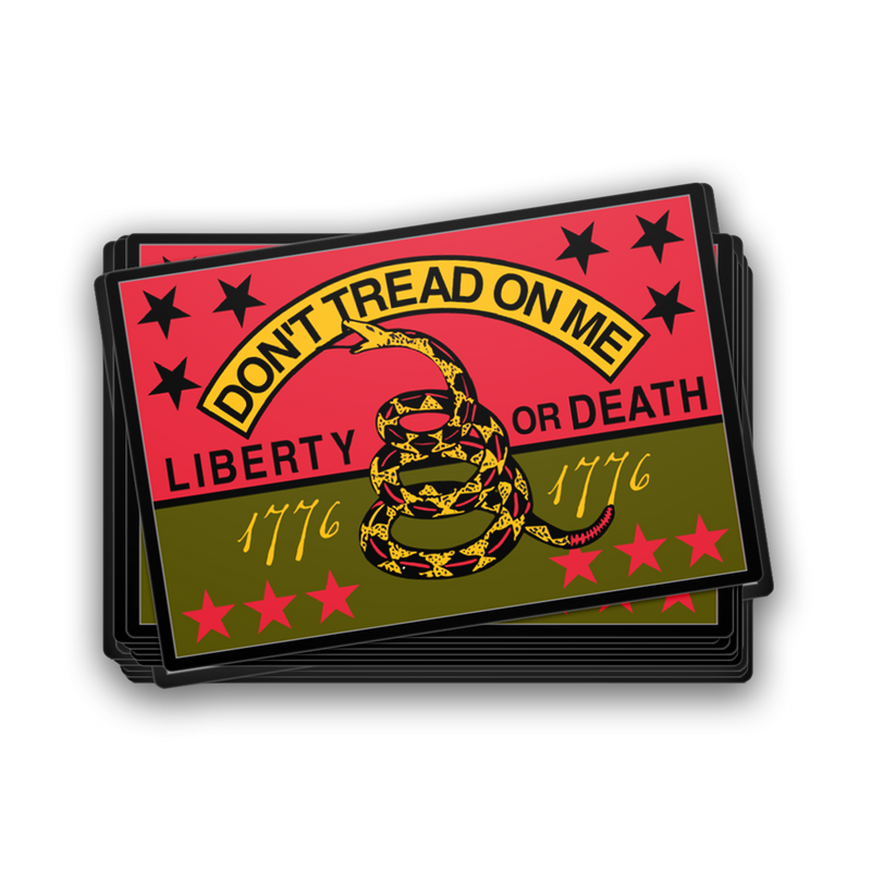 Don't Tread On Me Snake Decal