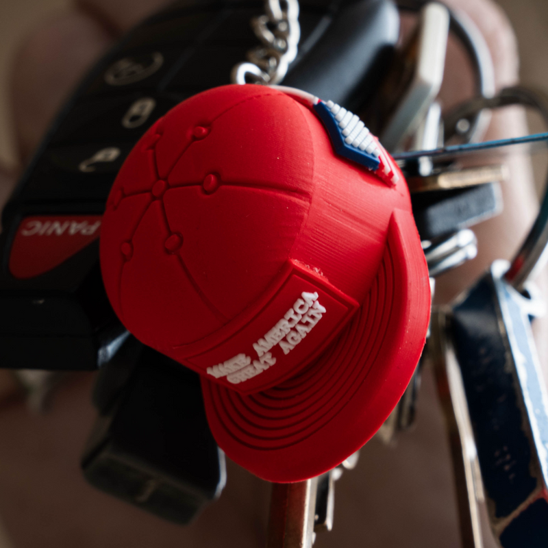 FREE MAGA Hat Keychain ($10 Value)