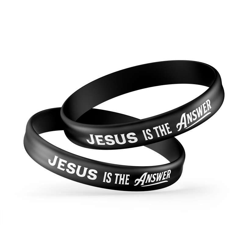 Jesus Is The Answer Wristband